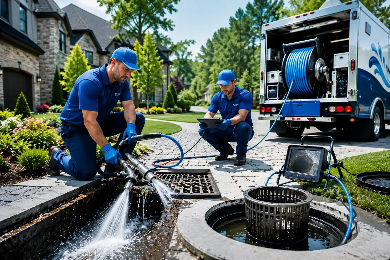 Local outdoor drain cleaning professionals in Robinson, KS